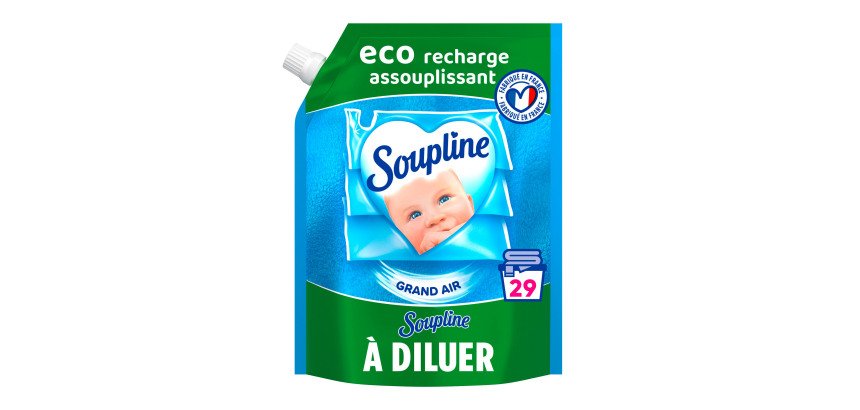 Assouplissant Soupline Grand Air - Recharge de 600 ml
