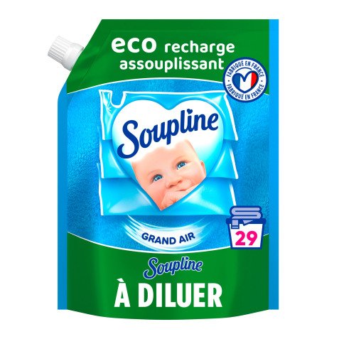 Assouplissant Soupline Grand Air - Recharge de 600 ml