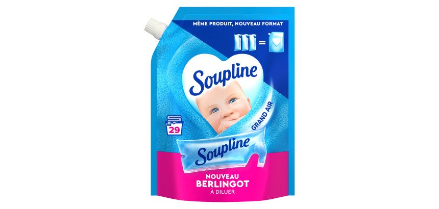 Assouplissant Soupline Grand Air - Recharge de 600 ml