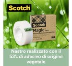 Nastro adesivo Scotch Magic 900 19 mm x 30 m trasparente