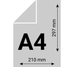 Papier A4 160g Clairefontaine Clairalfa - palette jetable de 200 ramettes avec 250 feuilles