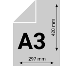 Papier A3 blanc 80 g Clairefontaine Clairalfa - palette jetable de 125 ramettes avec 500 feuilles