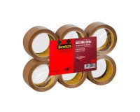 Ruban adhésif d'emballage SECURE SEAL Scotch, 50 mm x 66 m