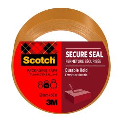Ruban adhésif d'emballage polypropylène SECURE SEAL, 50 mm x 50 m