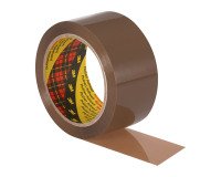 Lot de 6 rubans adhésifs d'emballage polypropylène 54 µ 3739 Scotch, 50 mm x 66 m