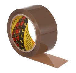 Lot de 6 rubans adhésifs d'emballage polypropylène 54 µ 3739 Scotch, 50 mm x 66 m