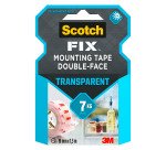 Ruban adhésif Scotch double face extra fort - Largeur 19 mm x longueur 5 m