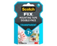 Ruban adhésif Scotch double face extra fort - Largeur 19 mm x longueur 1,5 m
