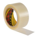 Lot de 6 rubans adhésifs d'emballage polypropylène 65 µ, 313 Scotch, 50 mm x 66 m, transparent