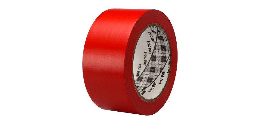 Ruban adhésif PVC souple, 764 3M, 50 mm x 33 m