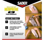 Colle contact néoprène multi-usages - gel - transparent -  125 mL