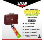 Colle contact type néoprène sans solvant - transparent - 30 mL