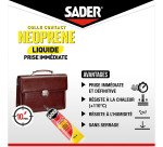 Colle contact néoprène multi-usages - liquide - transparent -  125 mL