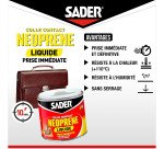 Colle contact néoprène multi-usages - liquide -  transparent - 500 mL