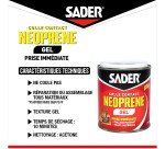 Colle contact Néoprène Gel Multi-usages Sader
