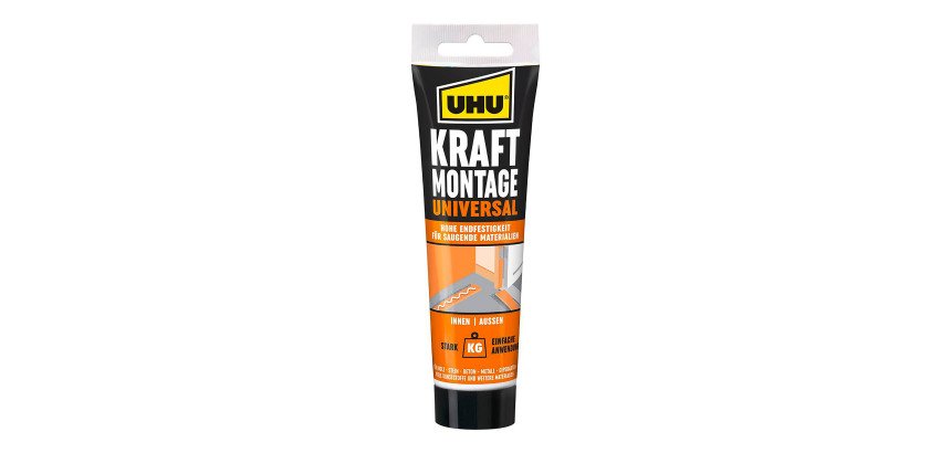 Colle de montage Kraft Universel - Fixation Puissante Sans Solvant