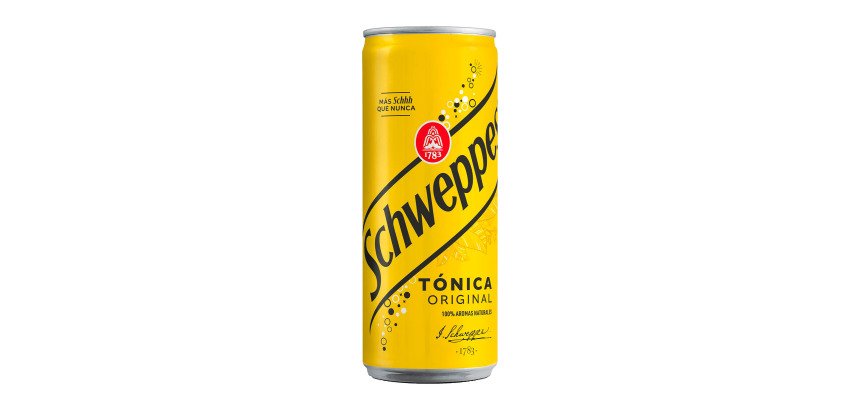 Bebida Tónica Schweppes Original Lata de 330 ml - 24 unidades