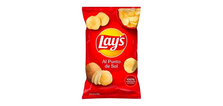 Patatas fritas Lay's al Punto de Sal 44 g - 20 unidades