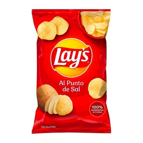 Patatas fritas Lay's al Punto de Sal 44 g - 20 unidades