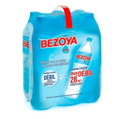 Agua mineral Bezoya 1,5 l - Pack de 6 botellas