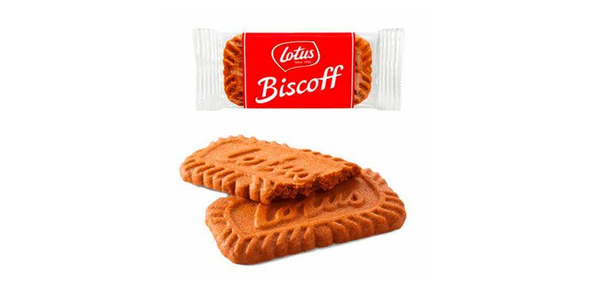 Galletas Caramelizadas Lotus Biscoff Caja 300 Unidades 1875 Gramos