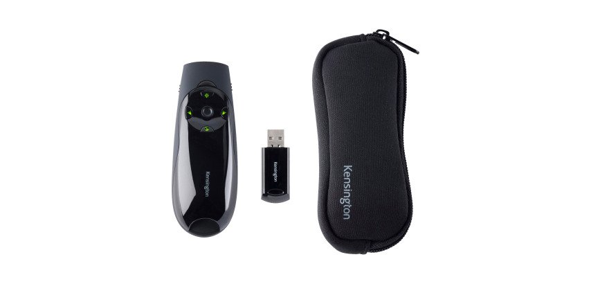 Télécommande de présentation avec pointeur laser vert Kensington