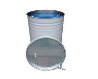 En_fusto in ferro "matrioska" 285l c/cop.mobile g