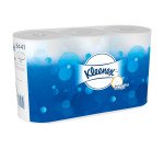Papier toilette double épaisseur Kleenex - 6 rouleaux de 600 feuilles