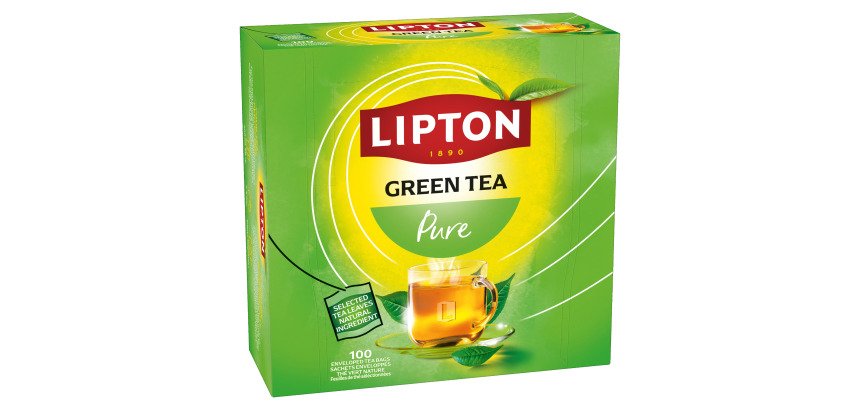 Thé vert Lipton Balance - Boîte de 100 sachets