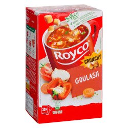 Soupe Royco Crunchy Goulash - Boîte de 20 sachets