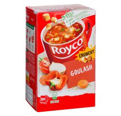 Soupe Royco Crunchy Goulash - Boîte de 20 sachets
