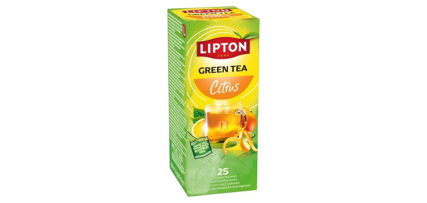 Thé vert agrumes Lipton Balance - Boîte de 25 sachets