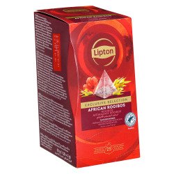 Infusion African Rooibos Lipton Exclusive - Boîte de 25 sachets