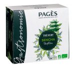 Thé vert Sencha Bio Pagès - Boîte de 50 sachets
