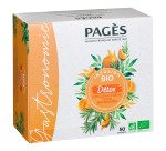 Infusion Détox Bio Pagès - Boîte de 50 sachets