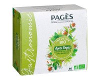 Infusion Après-repas Bio Pagès - Boîte de 50 sachets