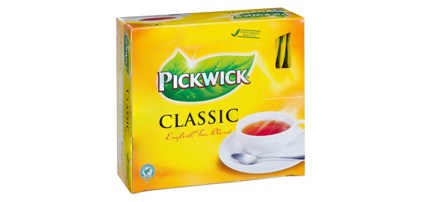 Thé noir Pickwick Classic English Tea Blend - Boîte de 100 sachets