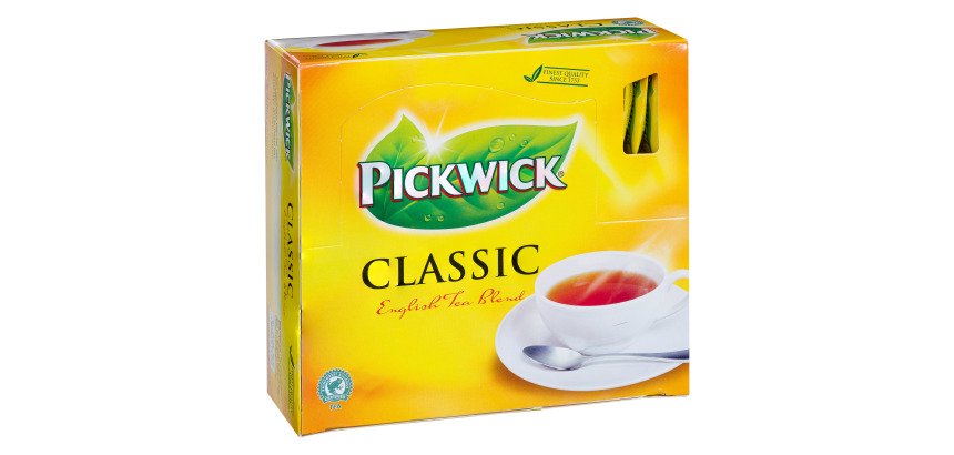 Thé noir Pickwick Classic English Tea Blend - Boîte de 100 sachets