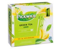 Thé vert citron Pickwick - Boîte de 100 sachets