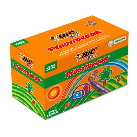 Pack Escolar Plastidecor 352 Ceras Bic