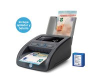 Detector automático de billetes falsos Safescan 155-S Complete (detector + batería + apilador de billetes)