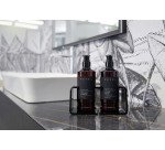 Supporto in plexiglass per 2 flaconi da 480 ml della linea Nefél