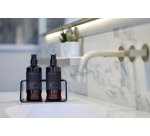 Supporto in plexiglass per 2 flaconi da 480 ml della linea Nefél