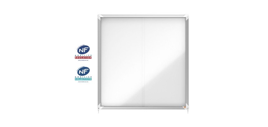 Vitrine d'affichage intérieur Nobo Premium Plus