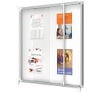 Vitrine d'affichage intérieure Nobo Premium Plus - 12 feuilles