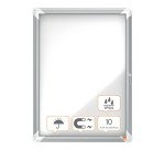 Vitrine d'affichage extérieure Nobo Premium Plus - 4 feuillles