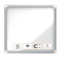 Vitrine d'affichage extérieure Nobo Premium Plus - 6 feuilles