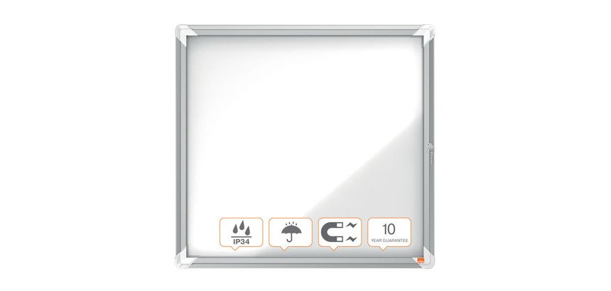 Vitrine d'affichage extérieure Nobo Premium Plus - 6 feuilles