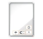 Vitrine d'affichage extérieure Nobo Premium Plus - 9 feuilles