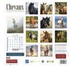 Calendrier souple illustré cheval 30 x 30 cm